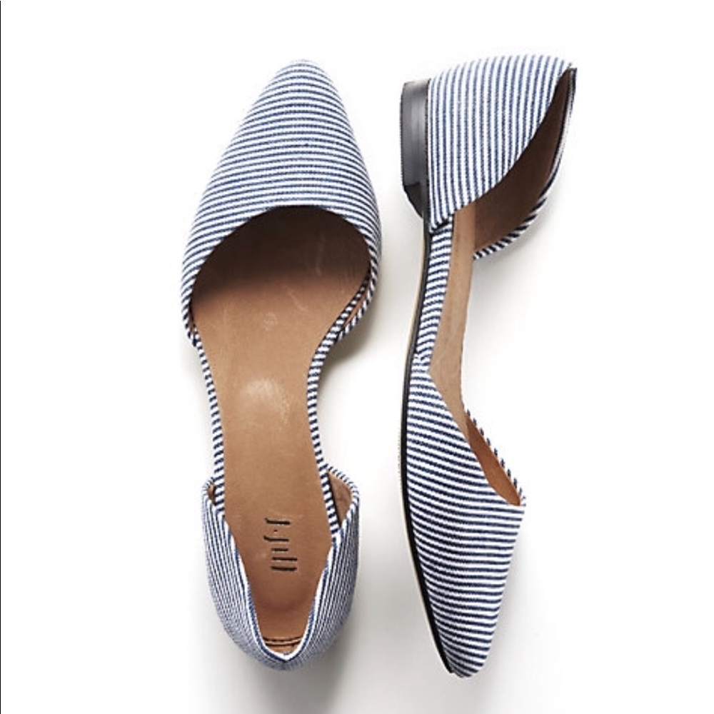 Striped flats